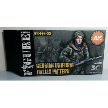 AK 3rd Generation Acrylics WW II Geran and Itlian Camouflage 6 X 17 ml AK11681